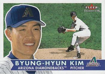 #329 Byung-Hyun Kim - Arizona Diamondbacks - 2001 Fleer Tradition Baseball
