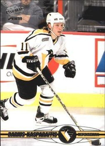#329 Darius Kasparaitis - Pittsburgh Penguins - 2000-01 Pacific Hockey