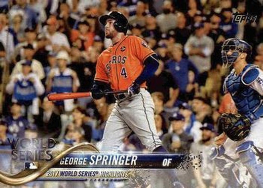 #329 George Springer - Houston Astros - 2018 Topps Baseball