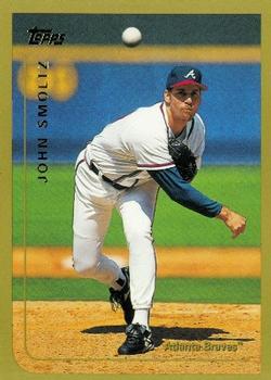 #329 John Smoltz - Atlanta Braves - 1999 Topps Baseball