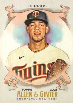 #329 Jose Berrios - Minnesota Twins - 2021 Topps Allen & Ginter Baseball