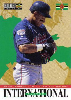 #329 Manny Ramirez - Cleveland Indians - 1996 Collector's Choice Baseball
