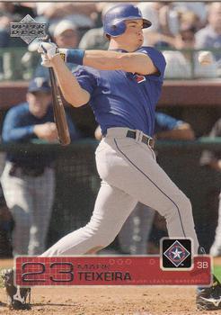 #329 Mark Teixeira - Texas Rangers - 2003 Upper Deck Baseball
