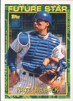 #329 Matt Walbeck - Chicago Cubs - 1994 Topps Baseball