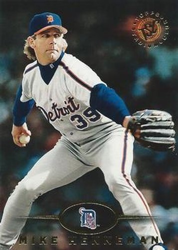 #329 Mike Henneman - Detroit Tigers - 1995 Stadium Club Baseball