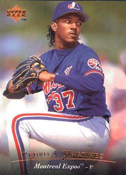 #329 Pedro Martinez - Montreal Expos - 1995 Upper Deck Baseball