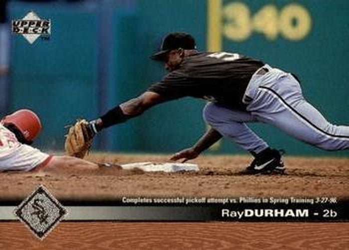 #329 Ray Durham - Chicago White Sox - 1997 Upper Deck Baseball