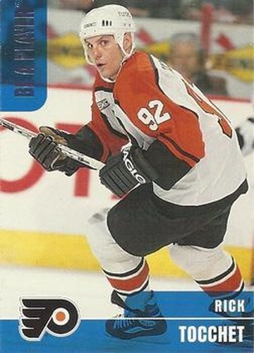 #329 Rick Tocchet - Philadelphia Flyers - 1999-00 Be a Player Memorabilia Hockey