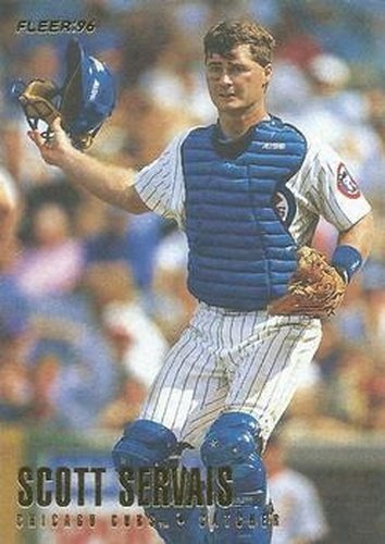 #329 Scott Servais - Chicago Cubs - 1996 Fleer Baseball