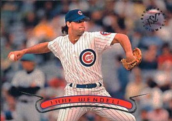 #329 Turk Wendell - Chicago Cubs - 1996 Stadium Club Baseball