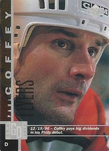 #329 Paul Coffey - Philadelphia Flyers - 1997-98 Upper Deck Hockey