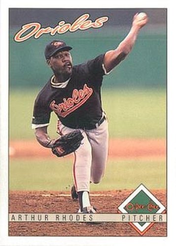 #329 Arthur Rhodes - Baltimore Orioles - 1993 O-Pee-Chee Baseball