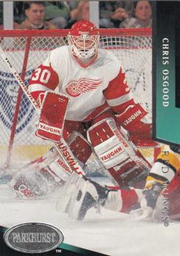 #329 Chris Osgood - Detroit Red Wings - 1993-94 Parkhurst Hockey