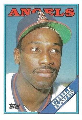 #32T Chili Davis - California Angels - 1988 Topps Traded Baseball
