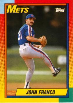 #32T John Franco - New York Mets - 1990 Topps Traded Baseball