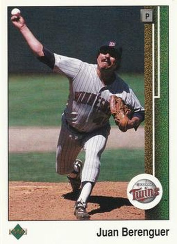 #232 Juan Berenguer - Minnesota Twins - 1989 Upper Deck Baseball