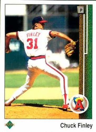 #632 Chuck Finley - California Angels - 1989 Upper Deck Baseball