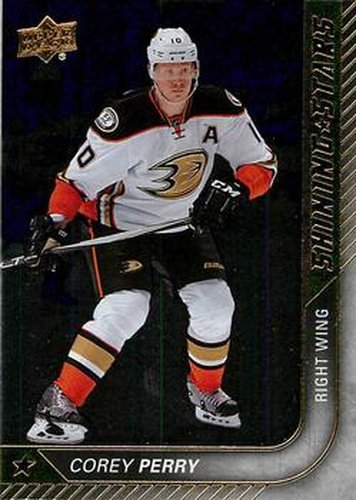 #SS-32 Corey Perry - Anaheim Ducks - 2015-16 Upper Deck Hockey - Shining Stars