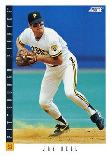 #32 Jay Bell - Pittsburgh Pirates - 1993 Score Baseball