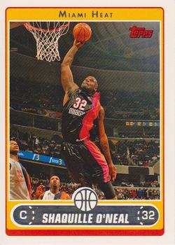 #32 Shaquille O'Neal - Miami Heat - 2006-07 Topps Basketball