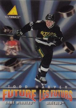 #McD-32 Todd Harvey - Dallas Stars - 1995-96 Pinnacle McDonald's Game Winners Hockey