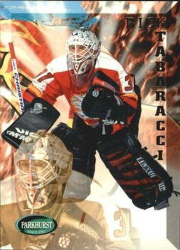 #32 Rick Tabaracci - Calgary Flames - 1995-96 Parkhurst International Hockey