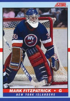#32 Mark Fitzpatrick - New York Islanders - 1990-91 Score Young Superstars Hockey