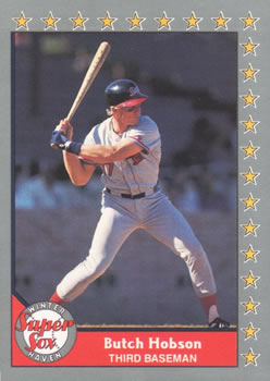 #32 Butch Hobson - Winter Haven Super Sox - 1990 Pacific Senior League Baseball