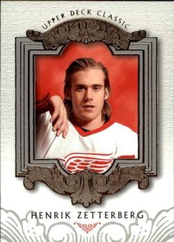 #32 Henrik Zetterberg - Detroit Red Wings - 2003-04 Upper Deck Classic Portraits Hockey
