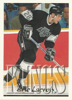 #32 Eric Lacroix - Los Angeles Kings - 1995-96 Topps Hockey