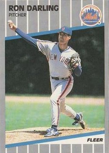 #32 Ron Darling - New York Mets - 1989 Fleer Baseball