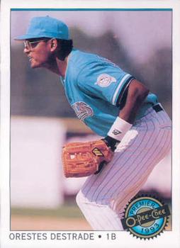 #32 Orestes Destrade - Florida Marlins - 1993 O-Pee-Chee Premier Baseball