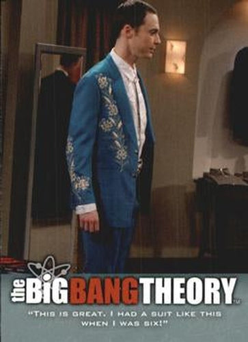 #32 "This is great. I had a suit like this when I was - 2013 Big Bang Theory Seasons 3 & 4