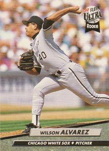 #32 Wilson Alvarez - Chicago White Sox - 1992 Ultra Baseball