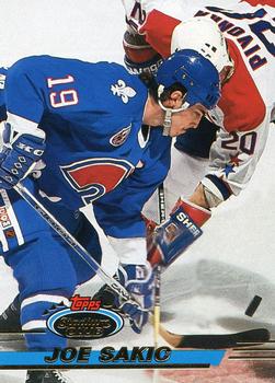#32 Joe Sakic - Quebec Nordiques - 1993-94 Stadium Club Hockey