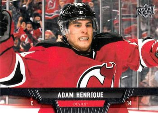 #32 Adam Henrique - New Jersey Devils - 2013-14 Upper Deck Hockey