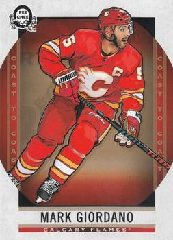 #32 Mark Giordano - Calgary Flames - 2018-19 O-Pee-Chee Coast to Coast Hockey