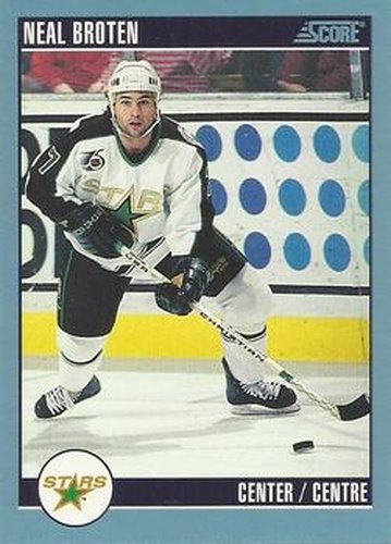 #32 Neal Broten - Minnesota North Stars - 1992-93 Score Canadian Hockey