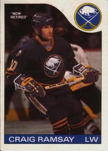 #32 Craig Ramsay - Buffalo Sabres - 1985-86 O-Pee-Chee Hockey