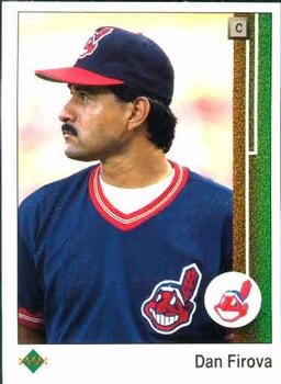 #32 Dan Firova - Cleveland Indians - 1989 Upper Deck Baseball