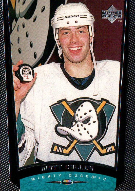 #32 Matt Cullen - Anaheim Mighty Ducks - 1998-99 Upper Deck Hockey