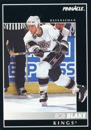 #32 Rob Blake - Los Angeles Kings - 1992-93 Pinnacle Canadian Hockey