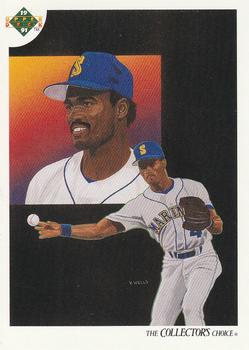 #32 Harold Reynolds - Seattle Mariners - 1991 Upper Deck Baseball