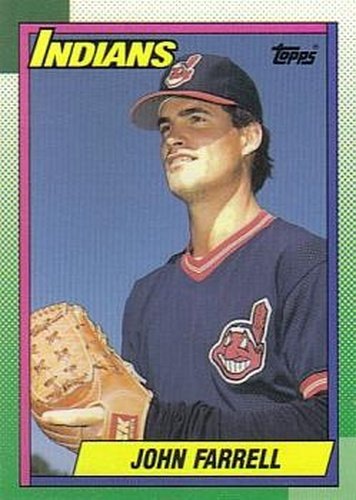 #32 John Farrell - Cleveland Indians - 1990 Topps Baseball