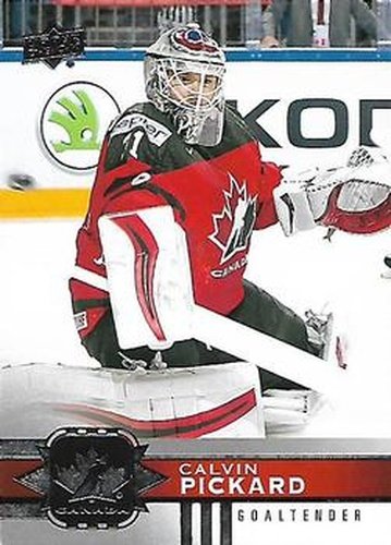 #32 Calvin Pickard - Canada - 2017-18 Upper Deck Canadian Tire Team Canada Hockey