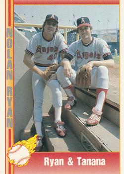 #32 Nolan Ryan / Frank Tanana - California Angels - 1991 Pacific Nolan Ryan Texas Express I Baseball
