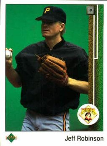 #332 Jeff Robinson - Pittsburgh Pirates - 1989 Upper Deck Baseball