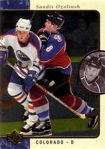 #32 Sandis Ozolinsh - Colorado Avalanche - 1995-96 SP Hockey