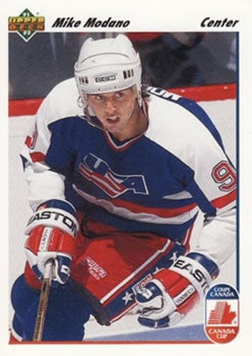 #32 Mike Modano - USA - 1991-92 Upper Deck Hockey