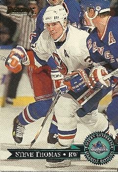 #32 Steve Thomas - New York Islanders - 1995-96 Donruss Hockey